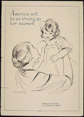 Woman Child Boldt Vintage Retro Advert Ads A4 Photo Print