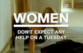 Woman Complaint Tuesday Vintage Retro Advert Poster A4 Photo Print