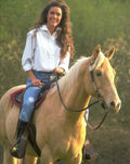 Woman Horse Riding A4 Photo Print