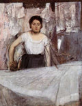 Woman Ironing Circa 1872 Neue Pinakothek Munich Germany A4 Photo Print