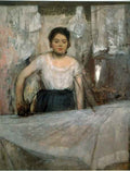 Woman Ironing by Degas Impressionism A4 Photo Print