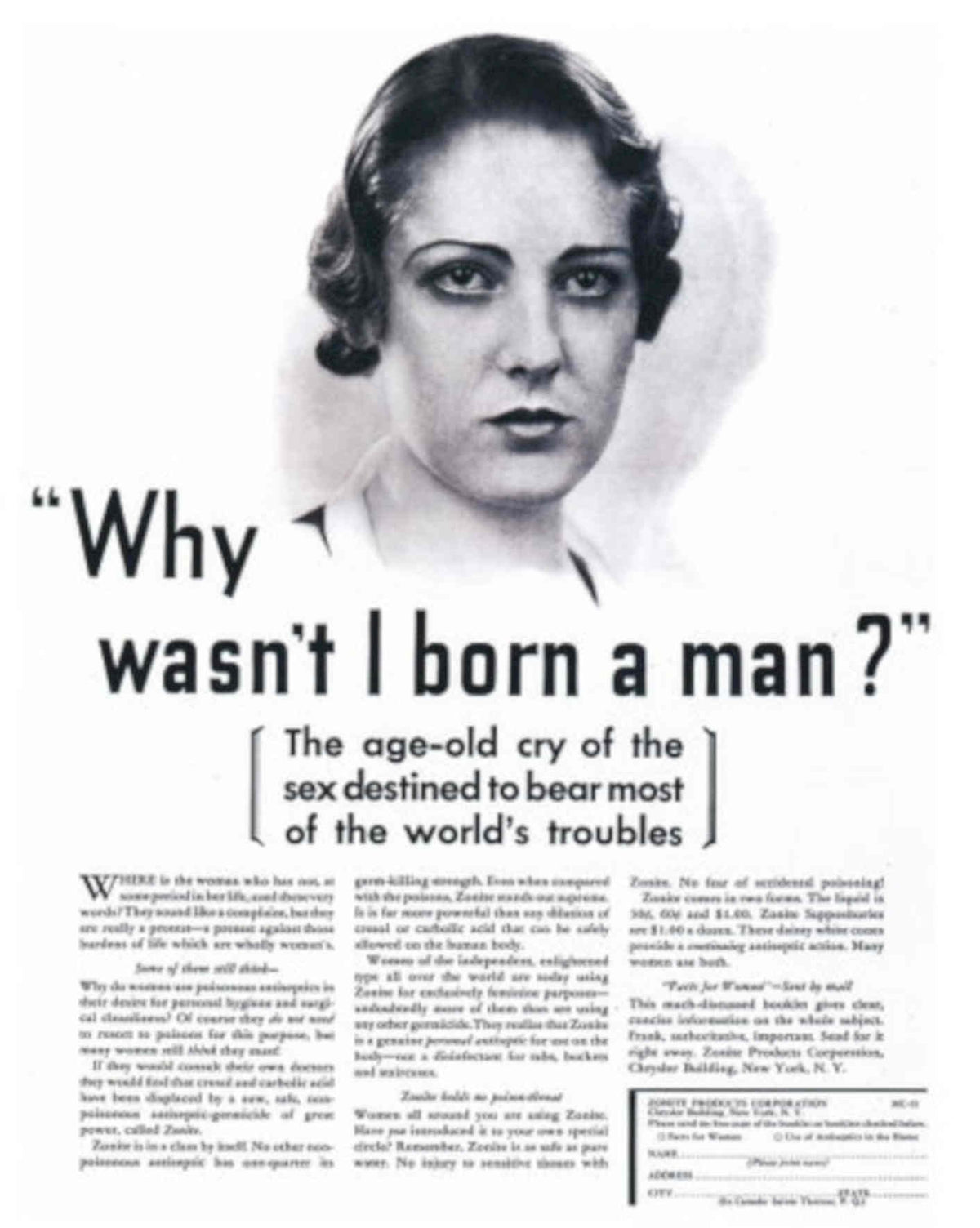 Woman Office Magazine 1930s Vintage Retro Advert Poster