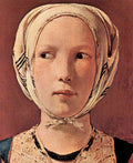 Woman S Head Frontally La Tour A4 Photo Print