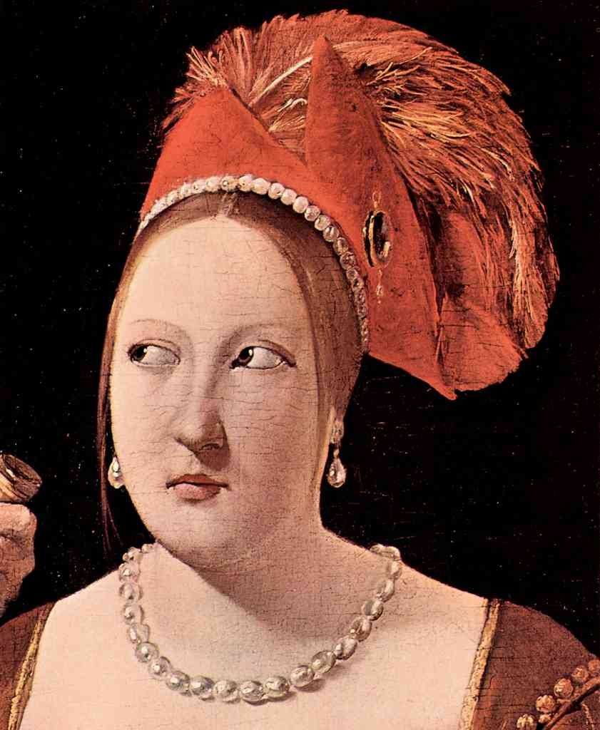 Woman S Head La Tour A4 Photo Print