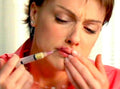 Woman Syringe Inject Vintage Retro Advert Poster A4 Photo Print