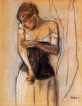 Woman Touching Her Arm 1883 Pc A4 Photo Print