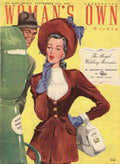 Woman Wedding Procession 1940s Vintage Retro Advert Poster