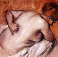 Womans Back Degas A4 Photo Print
