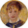Womans Head 1877 A4 Photo Print