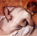 Womans back by Degas A4 Photo Print