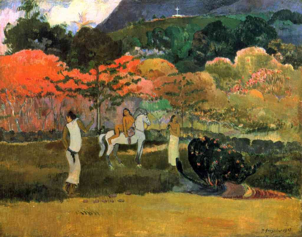 Women And Mold Gauguin A4 Photo Print