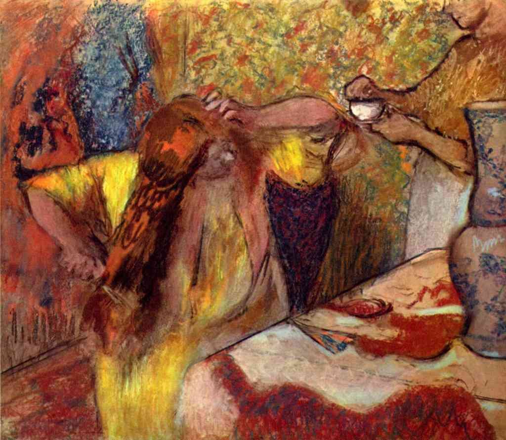 Women At The Toilet 1 Degas A4 Photo Print