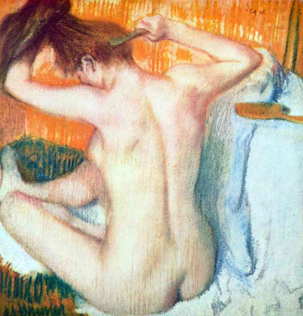 Women At The Toilet 2 Degas A4 Photo Print