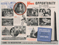 Women Dc Jobs American World War II Advert Poster