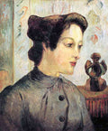 Women With Topknots Gauguin A4 Photo Print