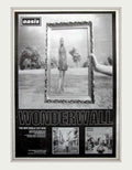 Wonderwall Poster Oasis Vintage Retro Advert Poster A4 Photo Print