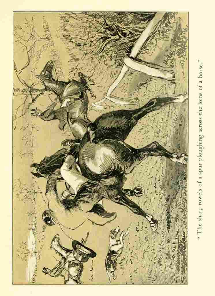 Wood J Crawford Horse & Hound 1902 8 A4 Photo Print