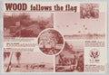Wood Timber Airmail American World War II Advert Poster