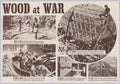Wood War Poster American World War II Advert Poster