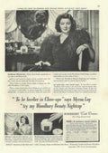 Woodbury Beauty Nightcap Vintage Retro Advert Ads A4 Photo Print
