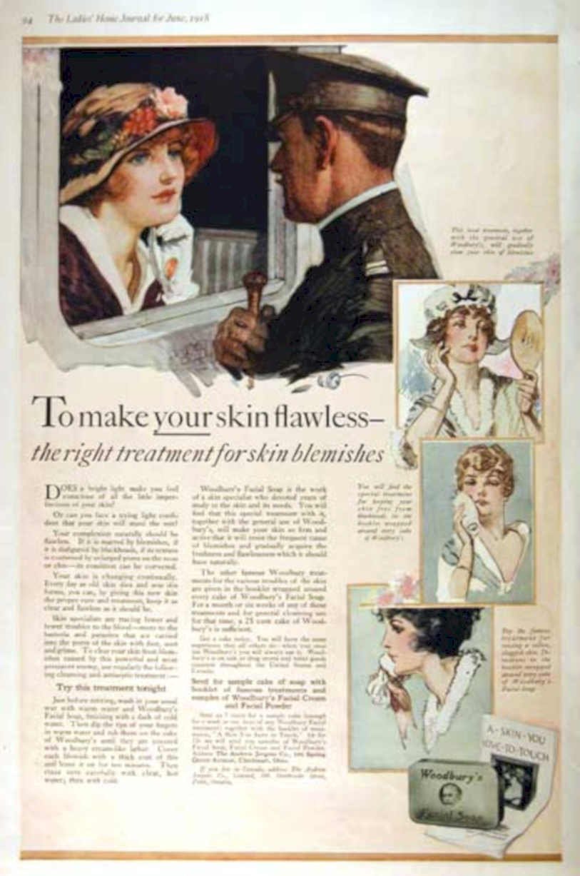 Woodbury Soap Soldier 2 Vintage Retro Advert Ads A4 Photo Print
