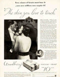 Woodburys Crown Soap Vintage Retro Advert Poster A4 Photo Print
