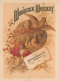 Woodcock Whiskey Vintage Vintage Retro Advert Poster