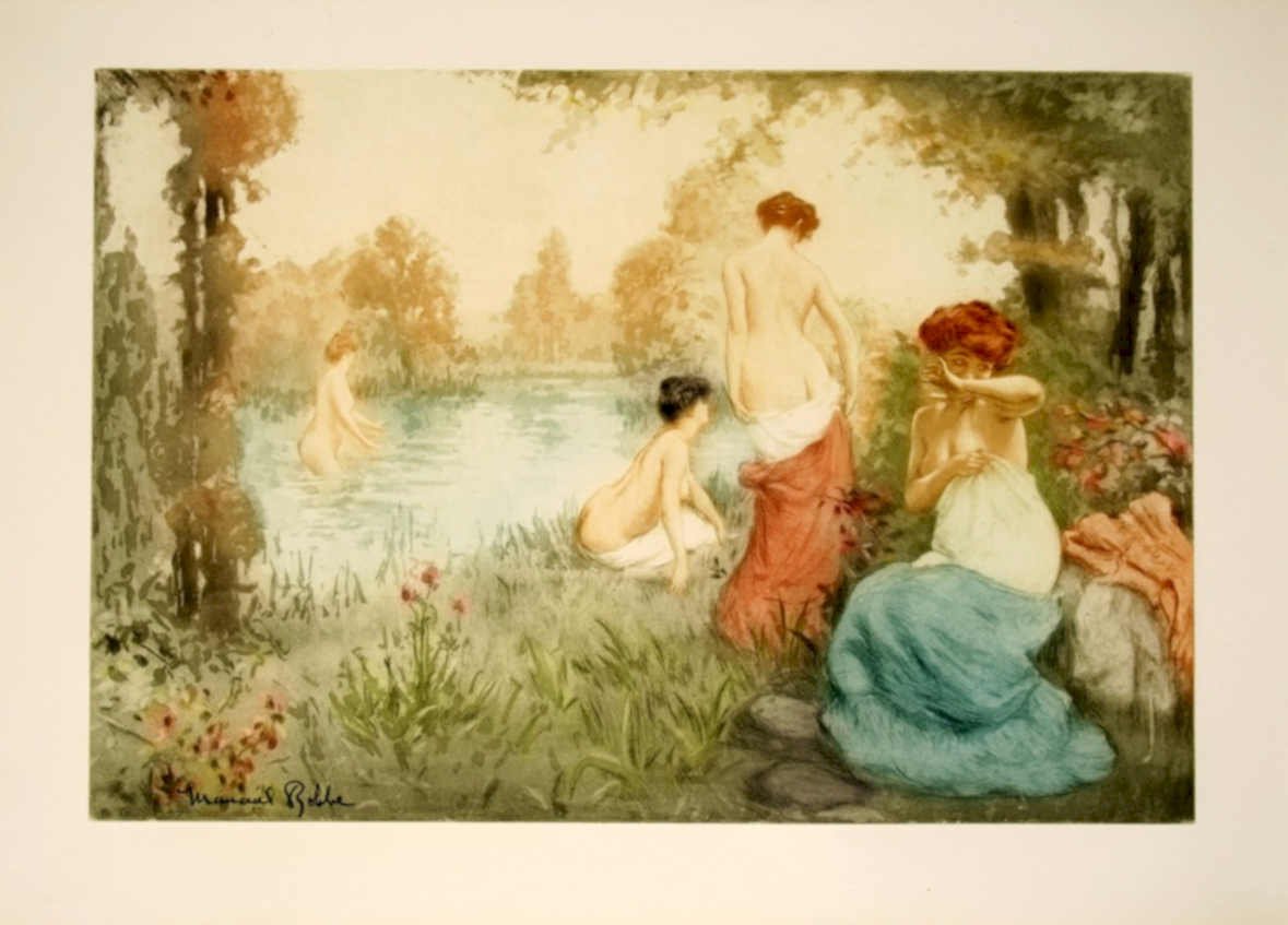 Woodland Stream Women Vintage Retro Advert Ads A4 Photo Print