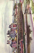 Woods Albert 1871 1944 Lancashire 1921 Glasson on the Lune A4 Photo Print