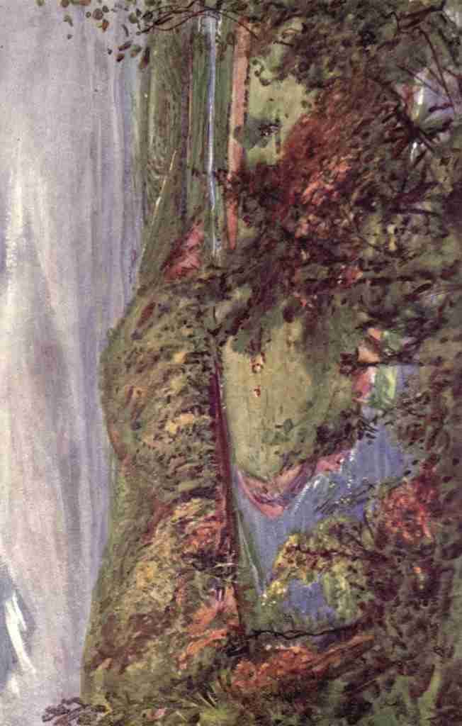Woods Albert 1871 1944 Lancashire 1921 Redscar The Horseshoe Bend A4 Photo Print