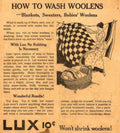 Wool Blankets Wash Vintage Retro Advert Ads A4 Photo Print