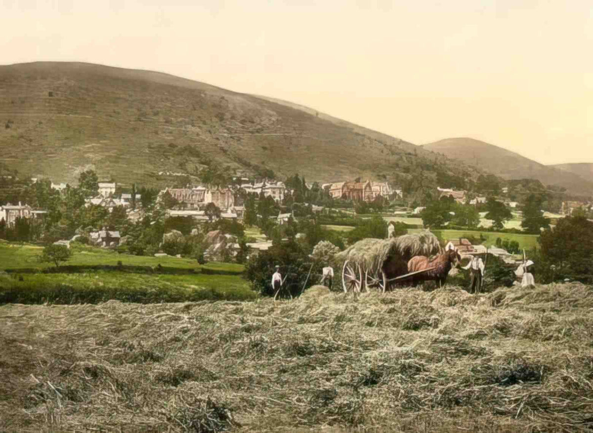 Worcestershire Malvern Wells Vintage A4 Photo Print