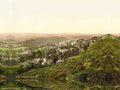 Worcestershire West Malvern vintage old A4 Photo Print