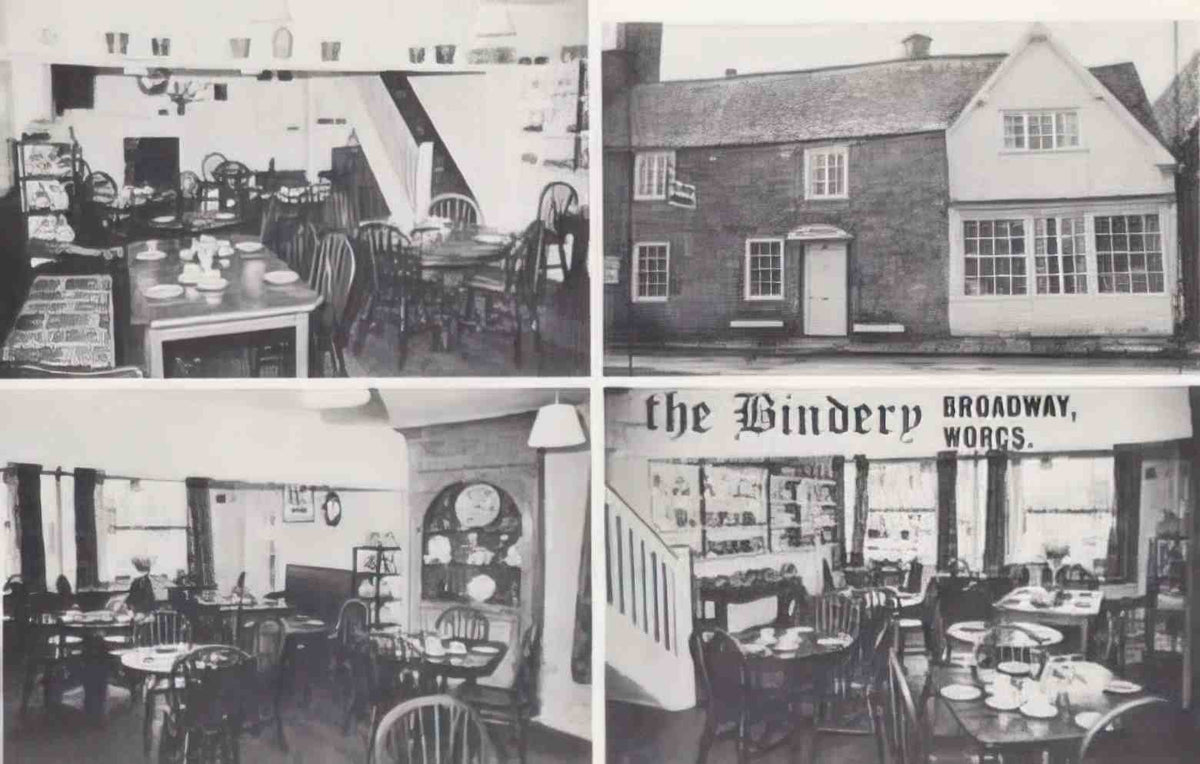 Worcestershire Worcester The Bindery Vintage A4 Photo Print