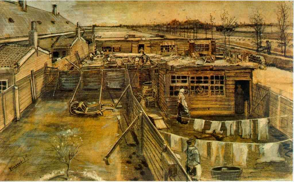 Workshop Van Gogh A4 Photo Print