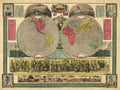 World One View Vintage Retro Advert Poster