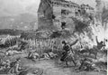 World War I 2nd Middlesex Under Heavy Fire At Neuve Chapelle Military A4 Photo Print