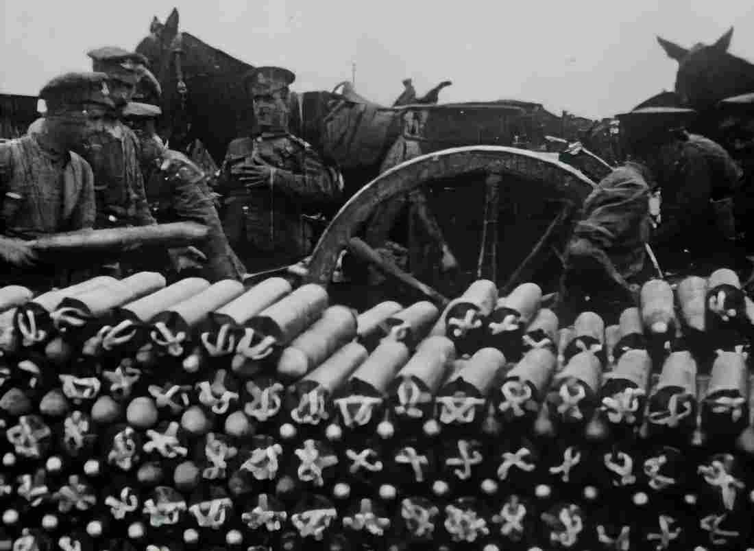 World War I 393 Military A4 Photo Print