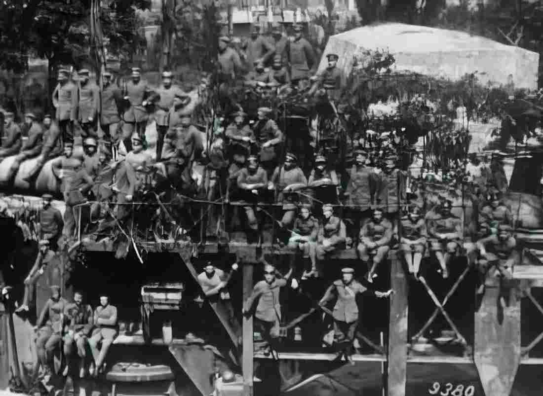 World War I 407 Military A4 Photo Print