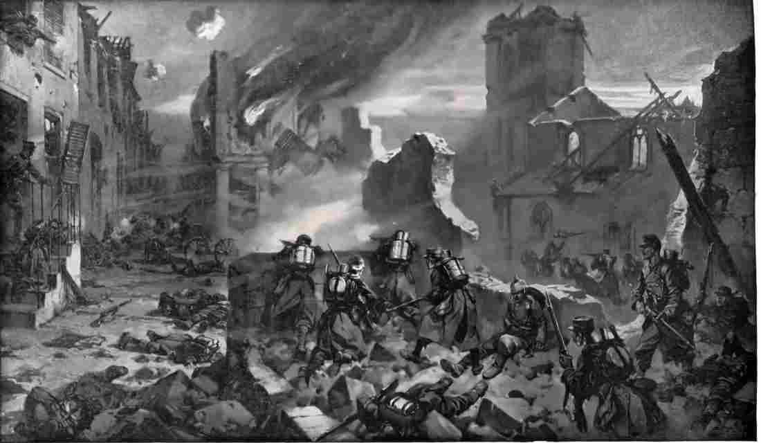 World War I Battle for Meuse Military A4 Photo Print