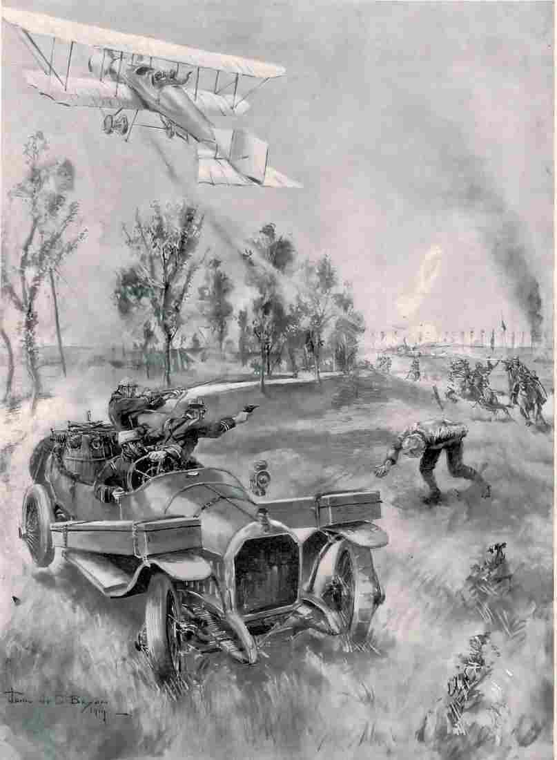 World War I French Soldiers Rescuing A Downed Pilot Military A4 Photo Print