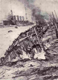 World War I The Sinking of The Aboukir Military A4 Photo Print