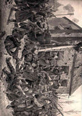 World War I bayonet charge by the B E F at Le Cateau A4 Photo Print
