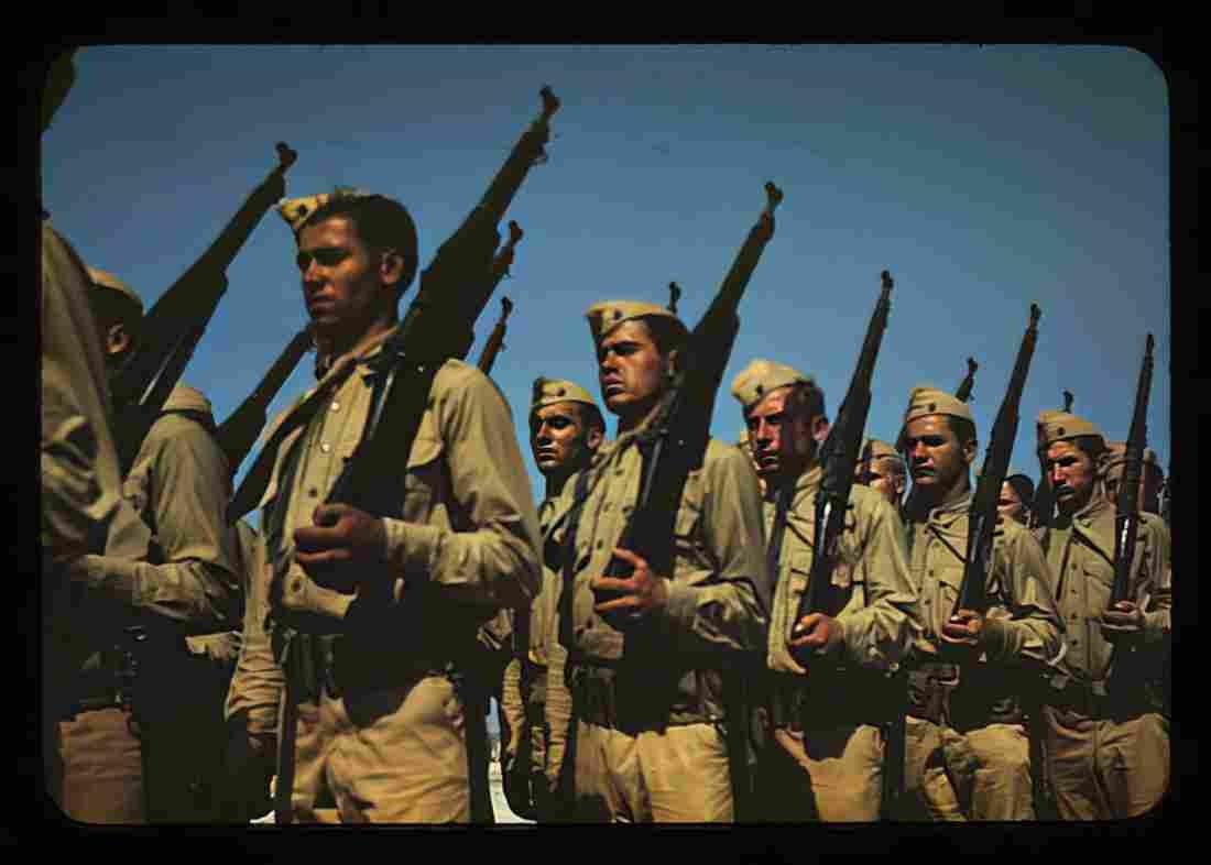 World War II 1368 Military A4 Photo Print