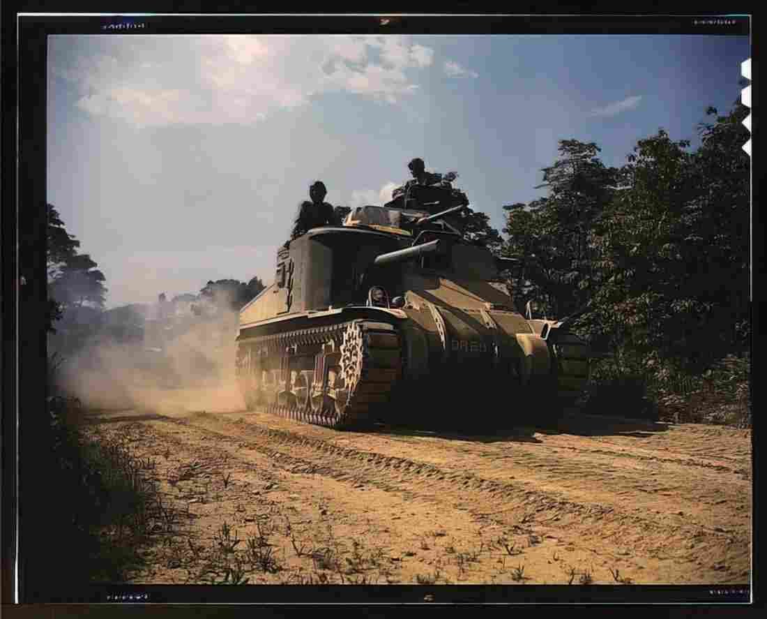 World War II 1377 Military A4 Photo Print