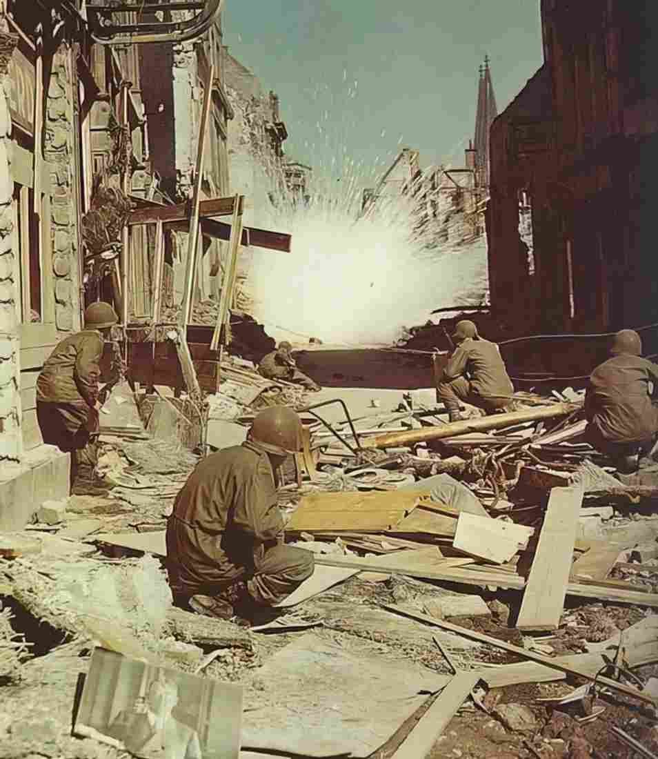 World War II 1394 Military A4 Photo Print