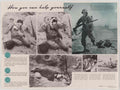 Wounded Soldiers Aid American World War II Advert Poster