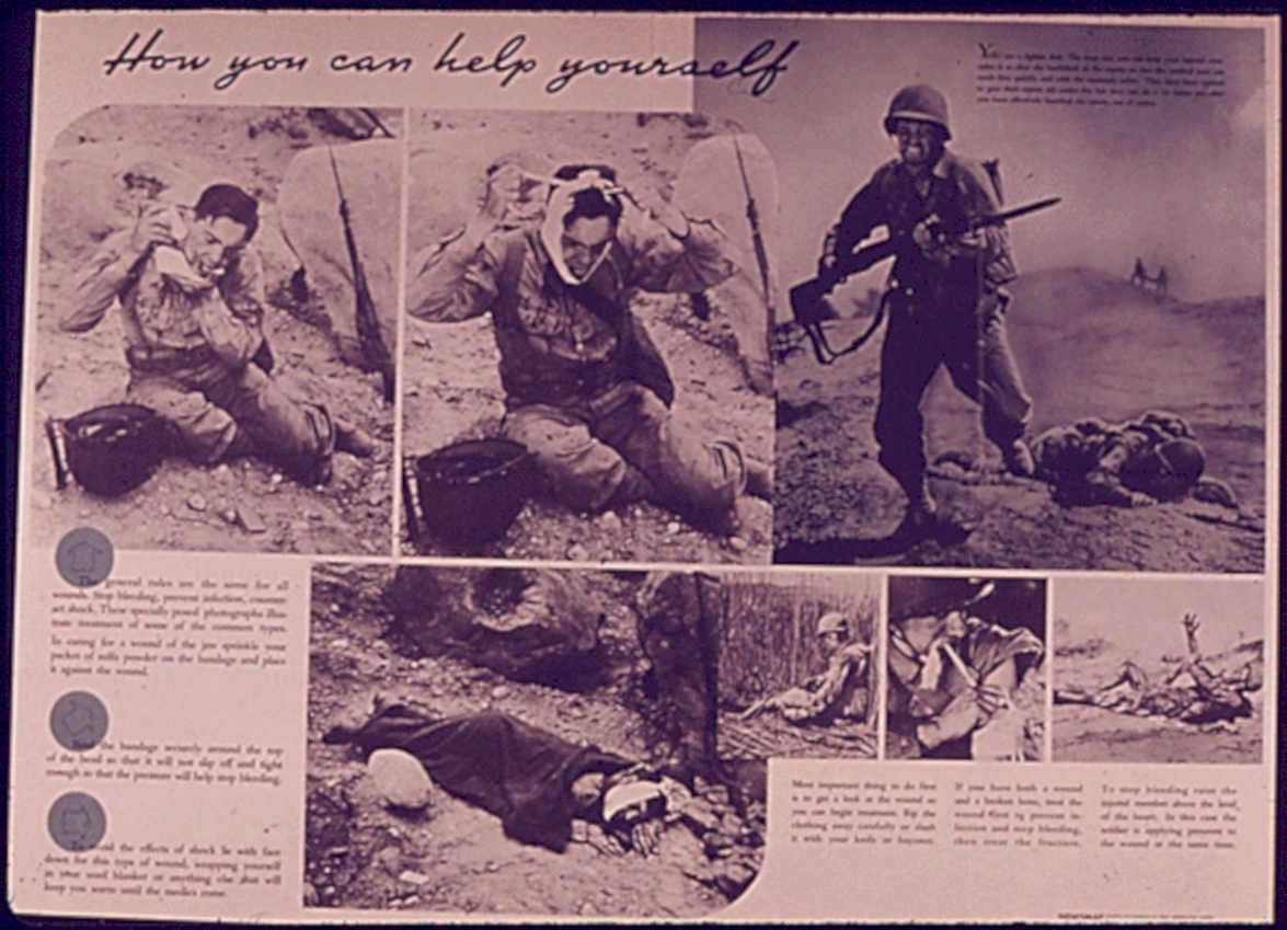 Wounded Soldiers Help Vintage Retro Advert Poster A4 Photo Print