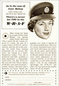 Wraf Joan Bishop Vintage Retro Advert Poster A4 Photo Print