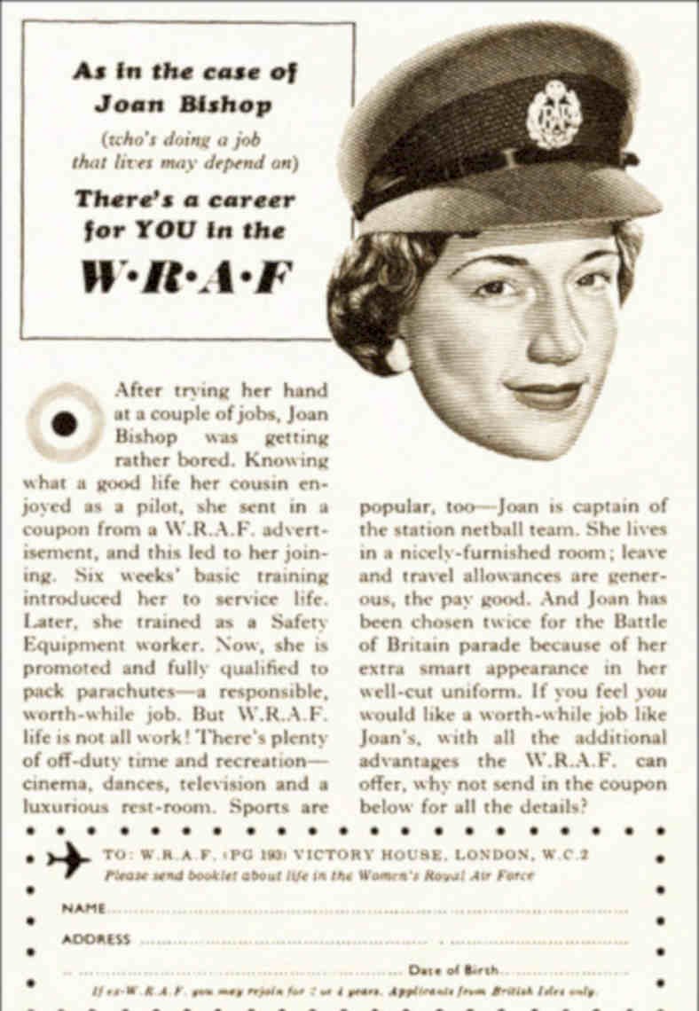 Wraf Joan Bishop Vintage Retro Advert Poster A4 Photo Print